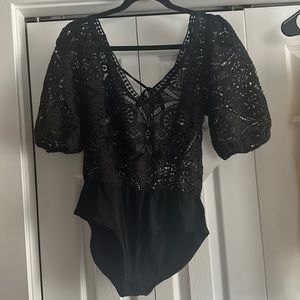 Lacy Bodysuit